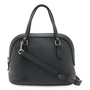 GUCCI Black Leather Shoulder Bag